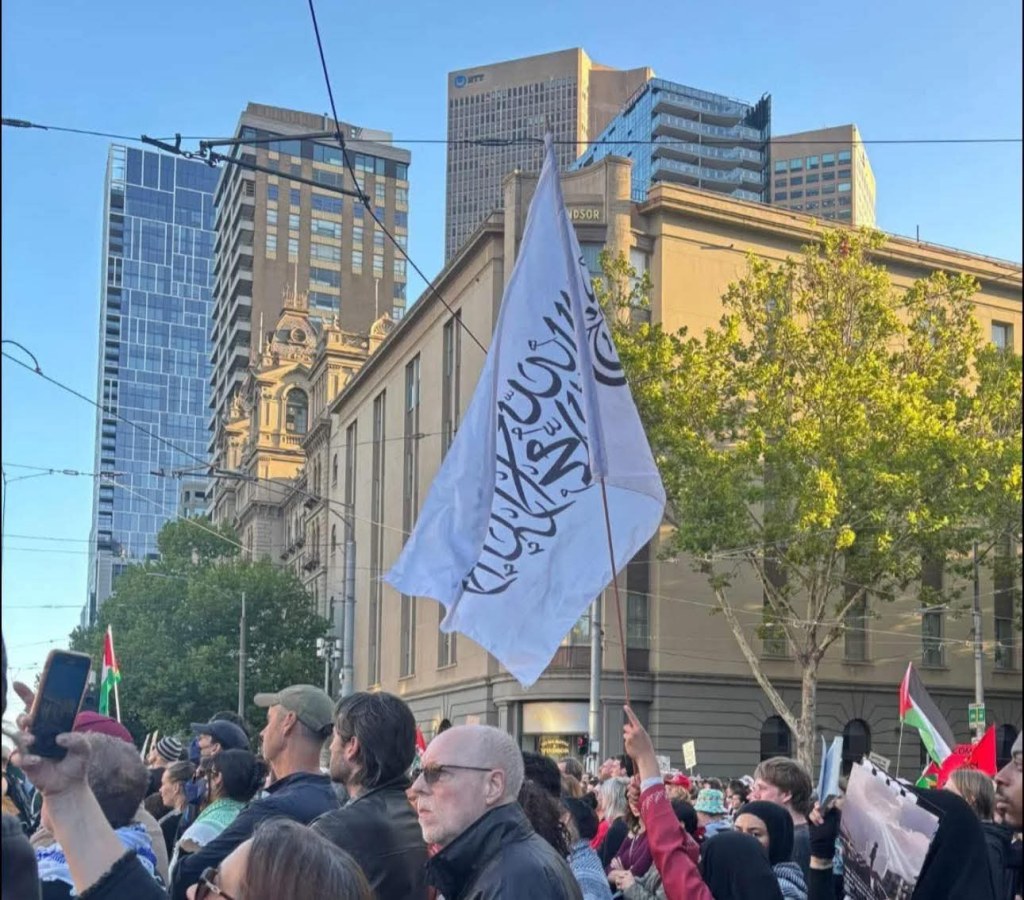 نمایش پرچم طالبان در استرالیا و راه‌های&nbsp;مبارزه!